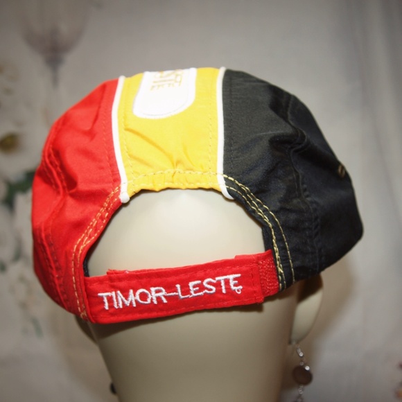 Timor-Leste Hat Colorful Embroidered Baseball Cap of the Island Nation NWOT - Picture 4 of 6